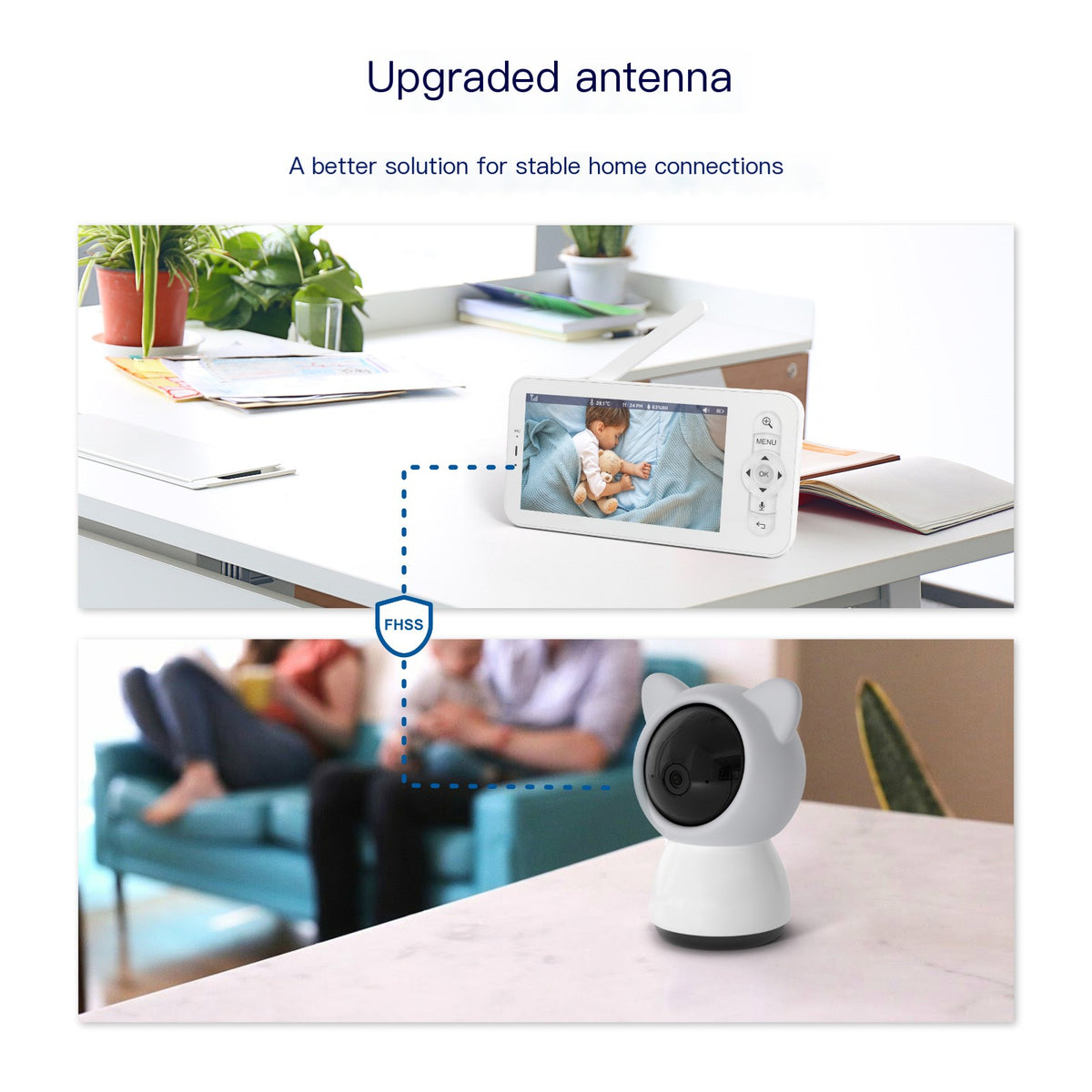 HD Vision 5-Inch Baby Monitor