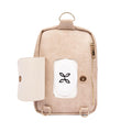 Mauve Crossbody Diaper Tote - Quick Wipes Access