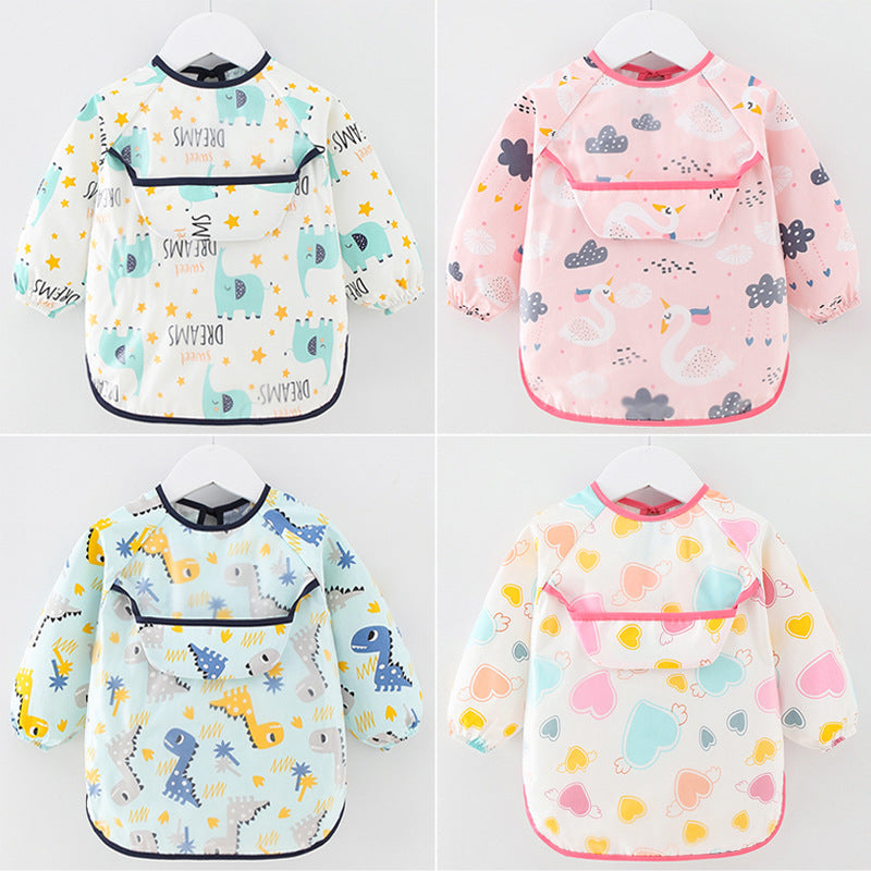 Kids' Full-Sleeve Waterproof Bib